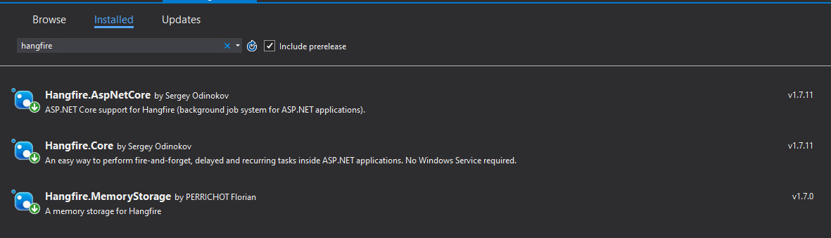 solution nuget